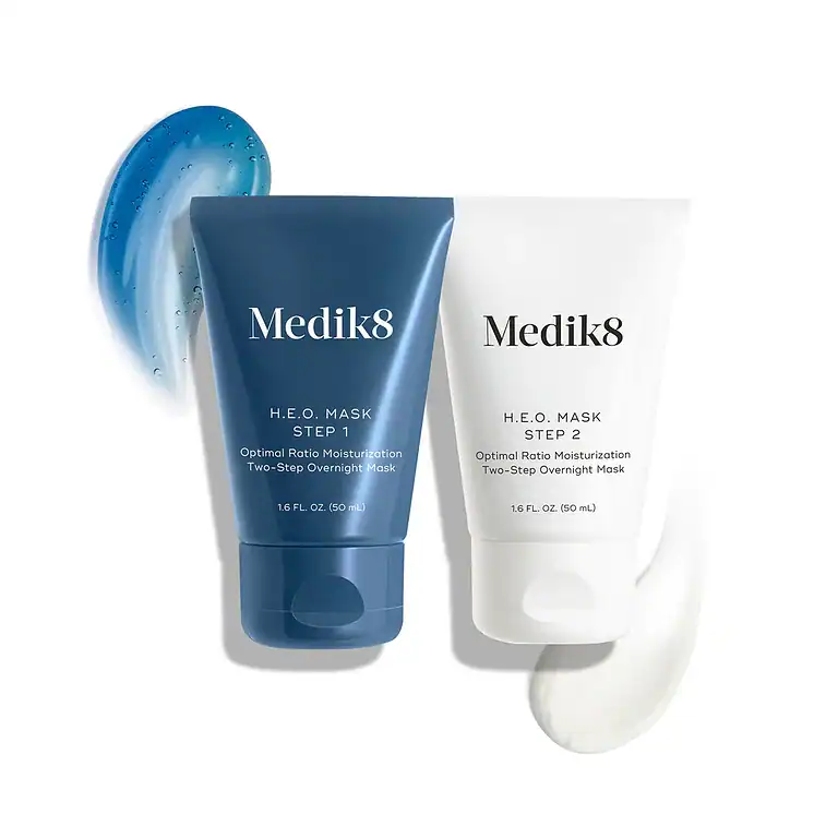 Huidverzorgingsproducten Medik8, masker voor een gezonde, stralende huid.