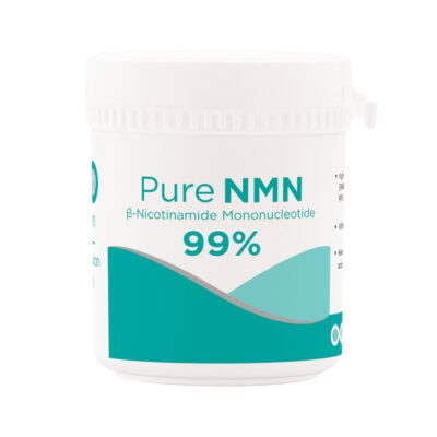 Pot NMN poeder 99% van Hansen Supplements, verkrijgbaar als 30 gram