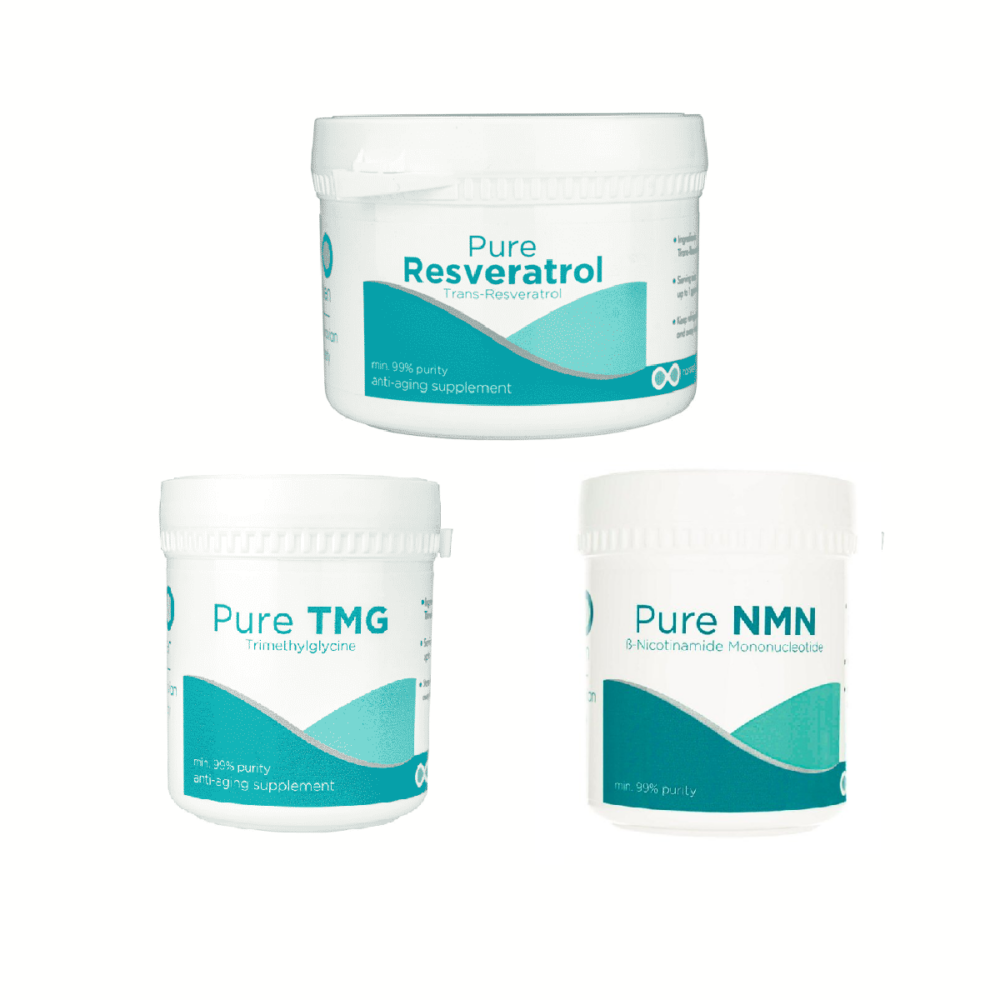 combinação nmn-resveratrol-tmg