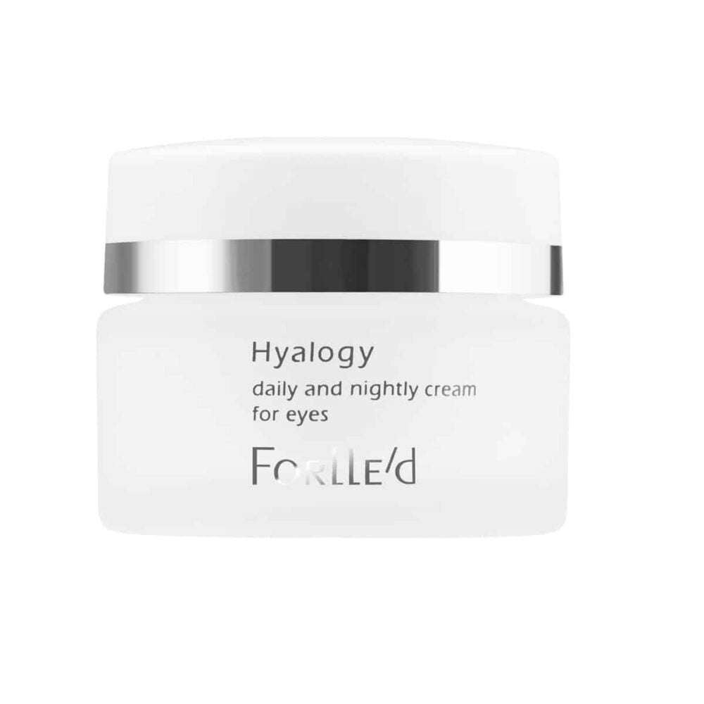 Forlle'd Hyalogy creme diário e noturno para os olhos