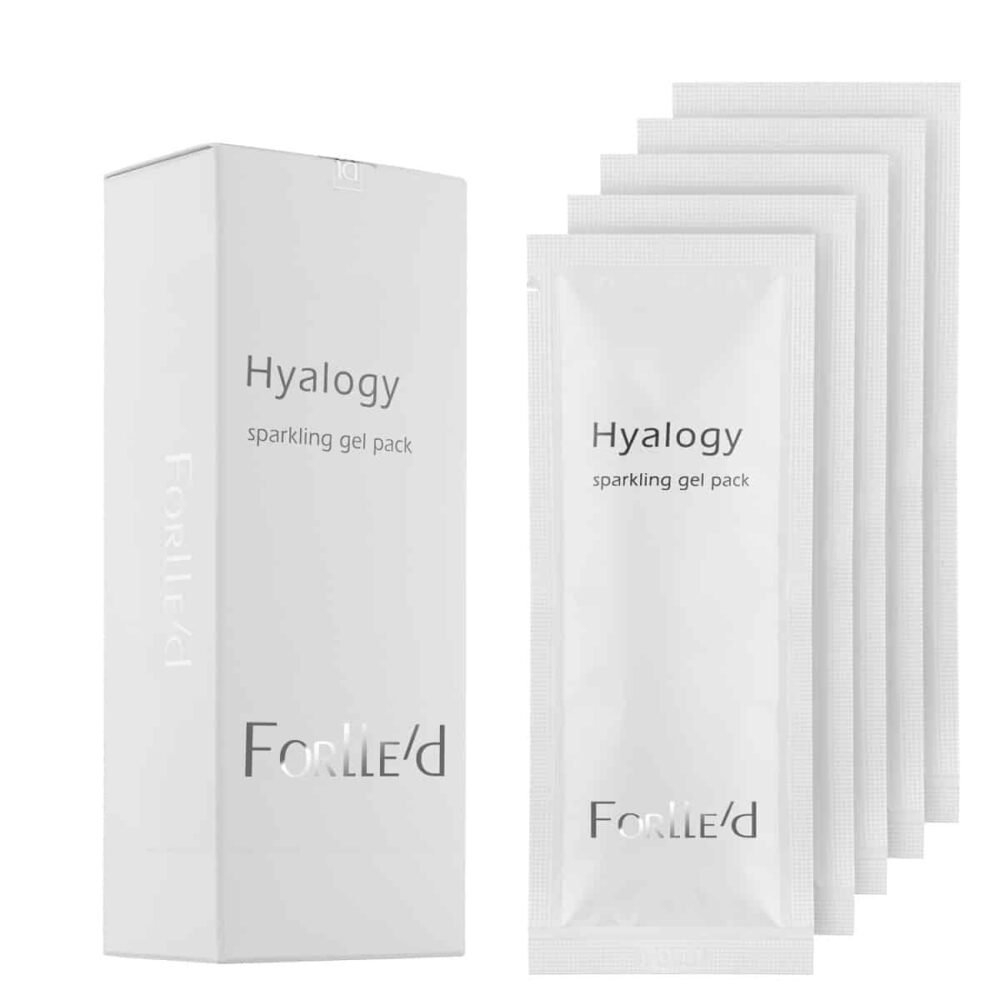 forlle'd Hyalogy Sparkling Gel Pack masker