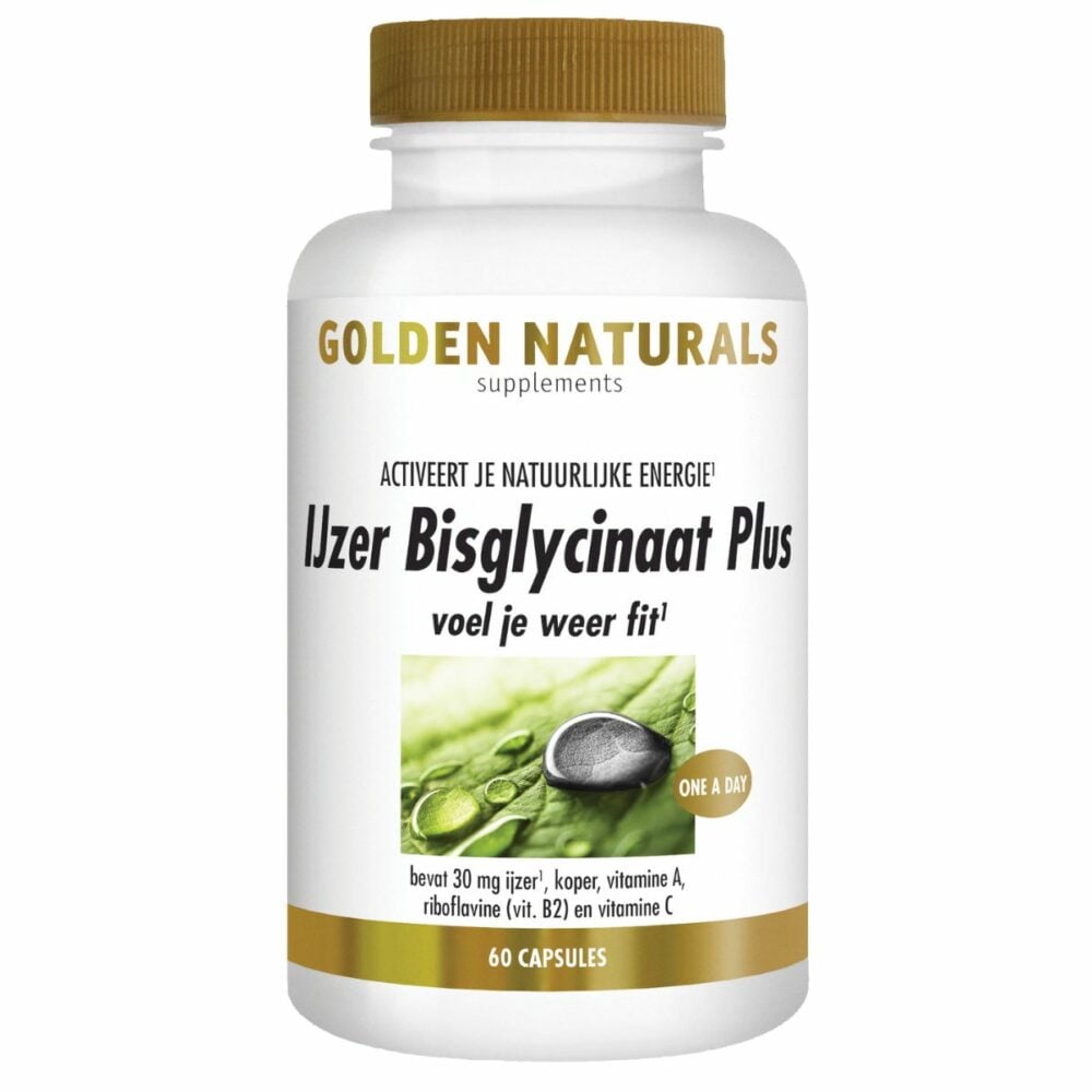 Golden Naturals Ferro Bisglicinato Plus