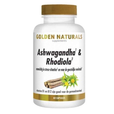 Golden Naturals Ashwagandha & Rhodiola