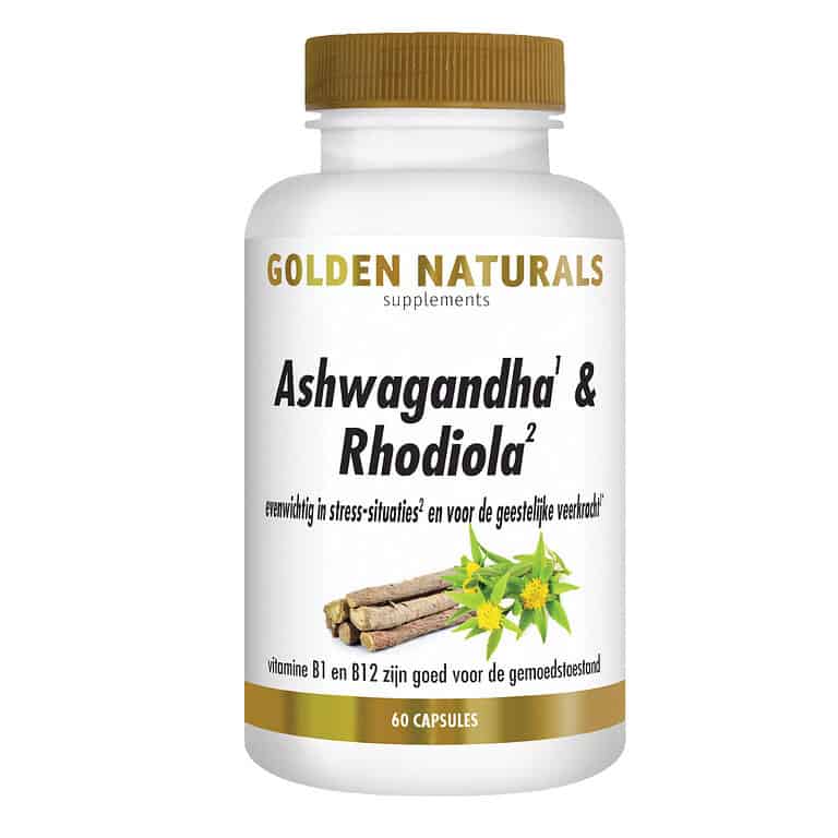 Golden Naturals Ashwagandha & Rhodiola