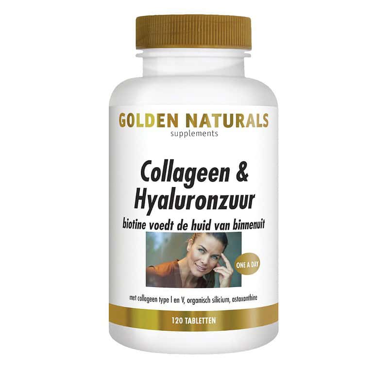 Golden Naturals Collageen & Hyaluronzuur