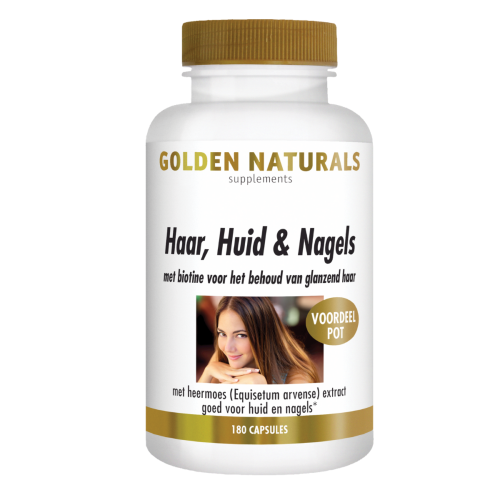 Golden Naturals hud, hår og negle