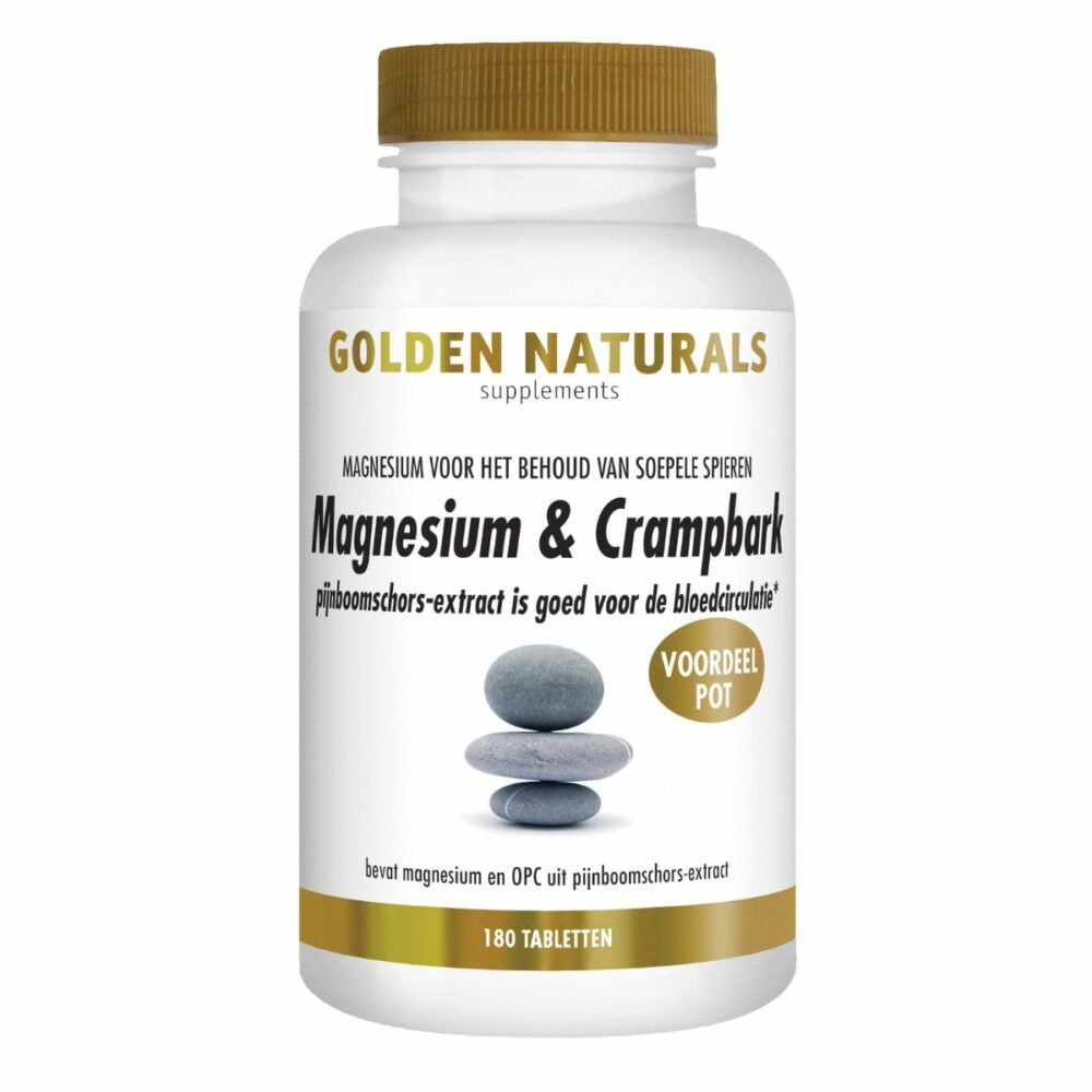 Golden Naturals Magnesium & krampbark