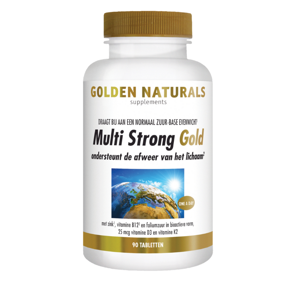 Golden Naturals Oro Fuerte Múltiple