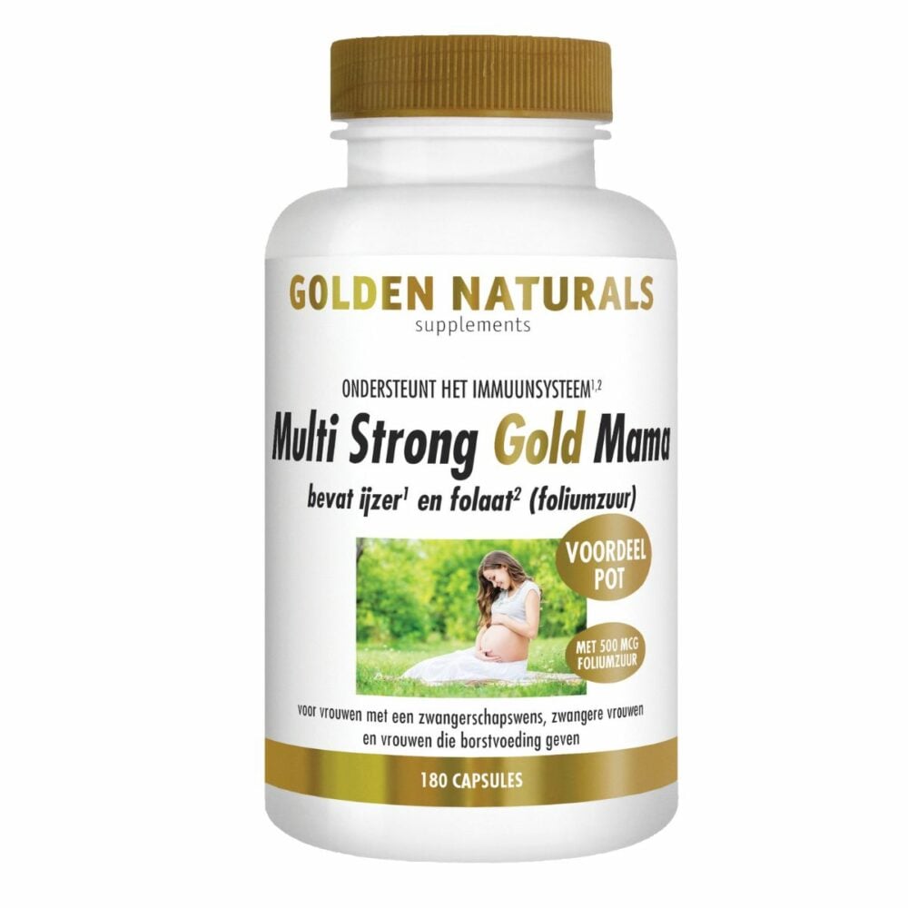 Golden Naturals Mamãe Ouro Multi Forte