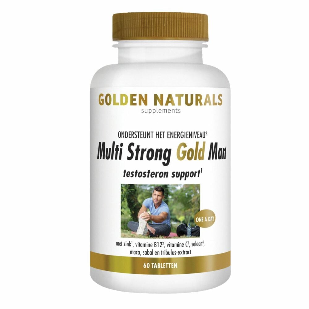 Golden Naturals Hombre de oro fuerte múltiple