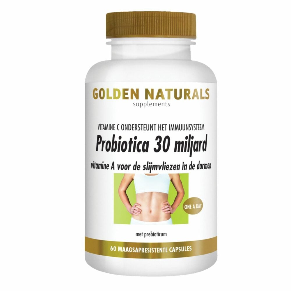 Probióticos Golden Naturals 30 mil millones