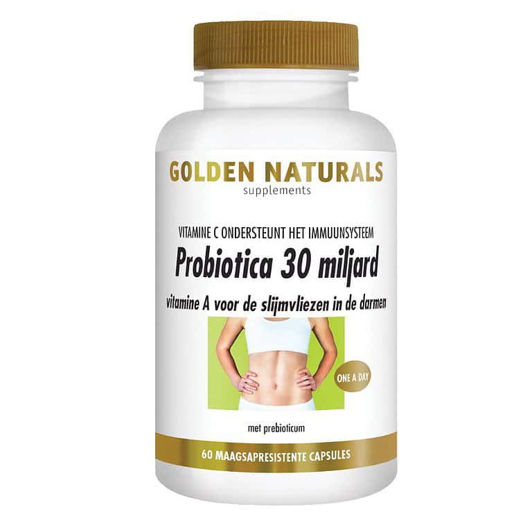 Probióticos Golden Naturals 30 mil millones