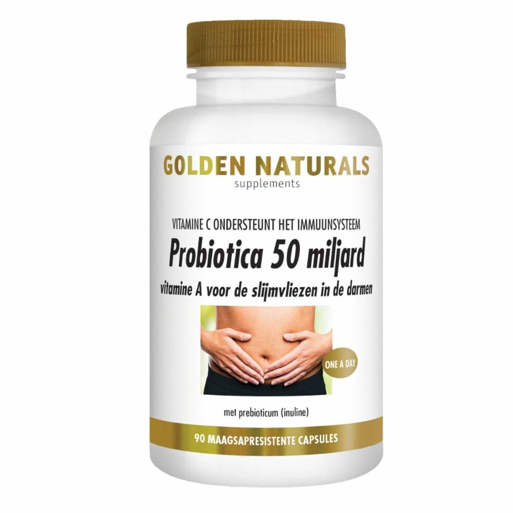 Golden Naturals Probióticos 50 bilhões