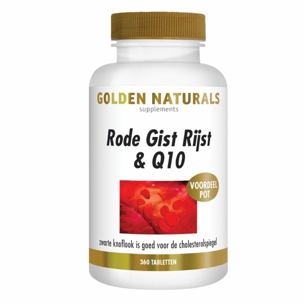 Golden Naturals Röd jäst och Q10