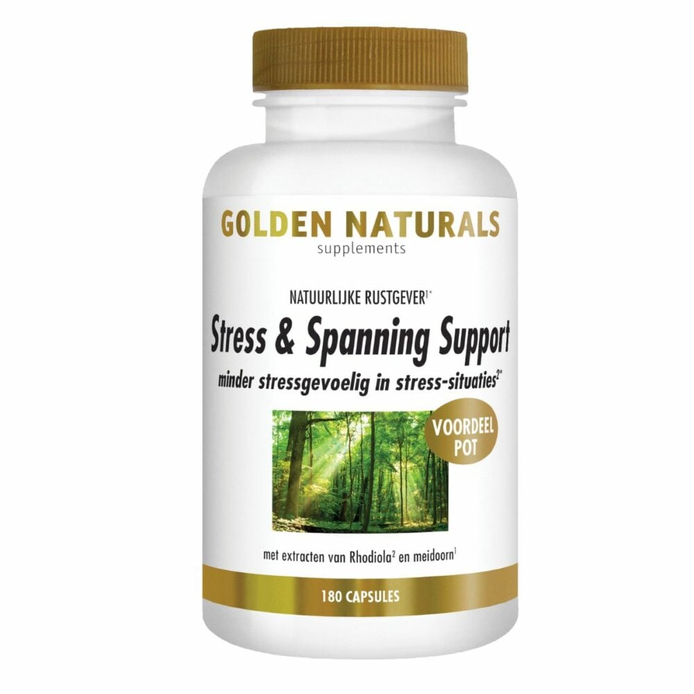 Golden Naturals Supporto per stress e tensione