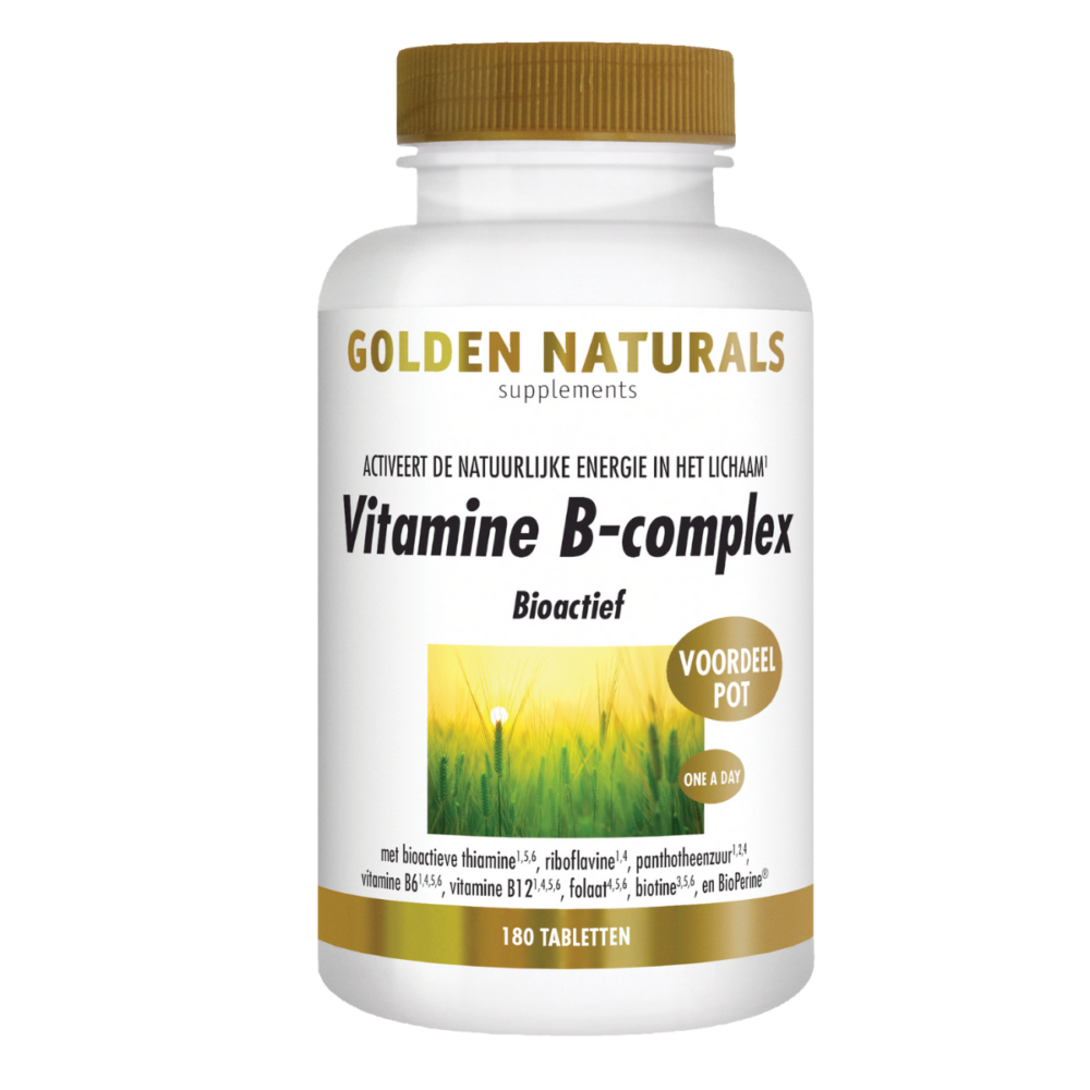 Golden Naturals complejo de vitamina B