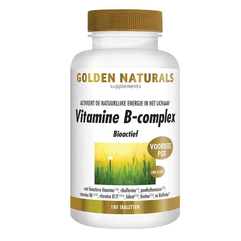 Golden Naturals Σύμπλεγμα βιταμινών Β