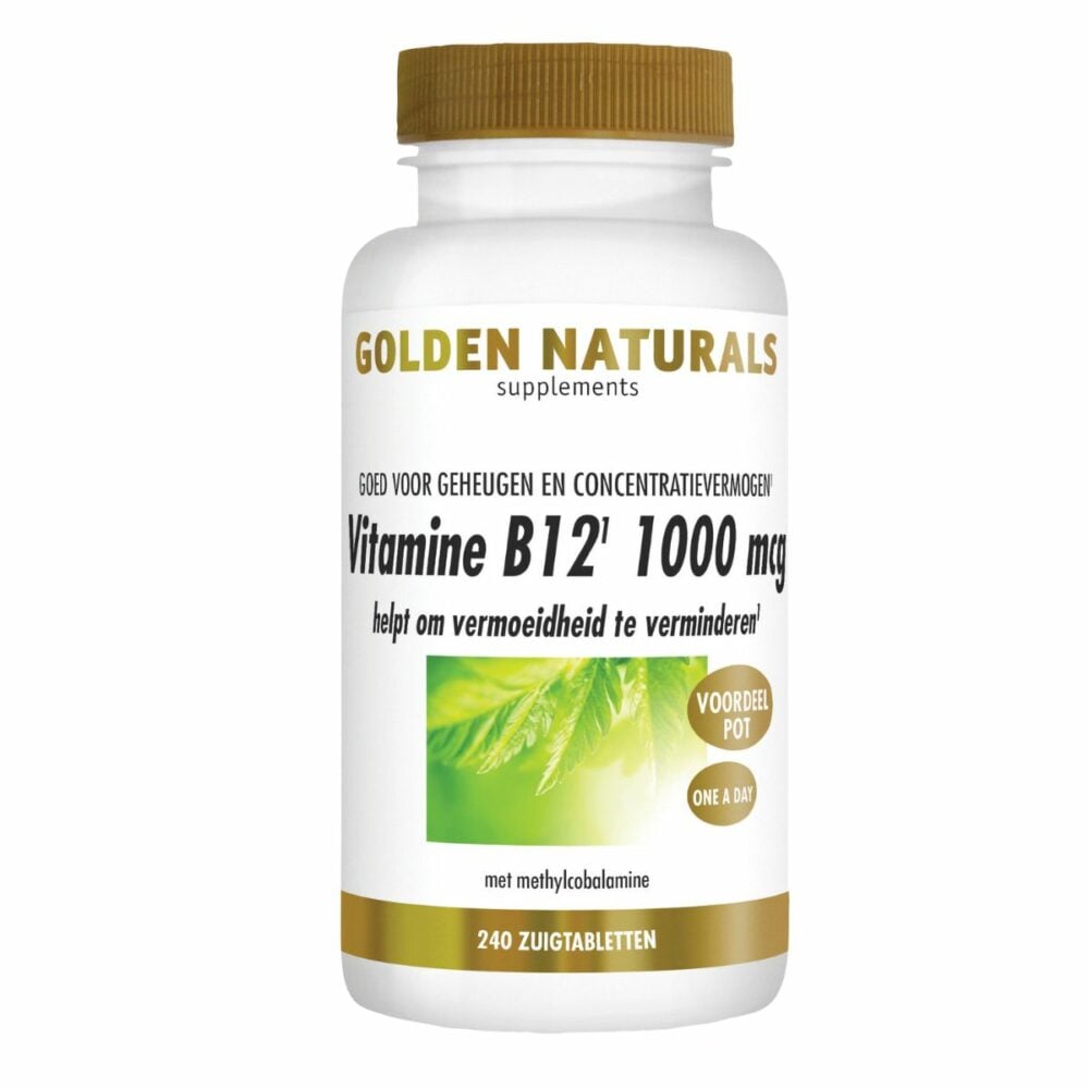 Golden Naturals Vitamina B12 1000 mcg