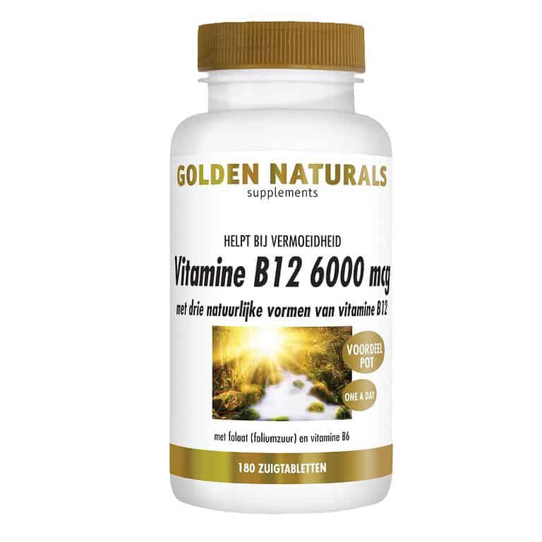 Golden Naturals Vitamine B12 6000 mcg