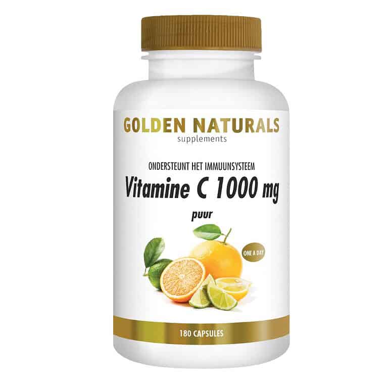 Golden Naturals Vitamine C 1000 mg Puur