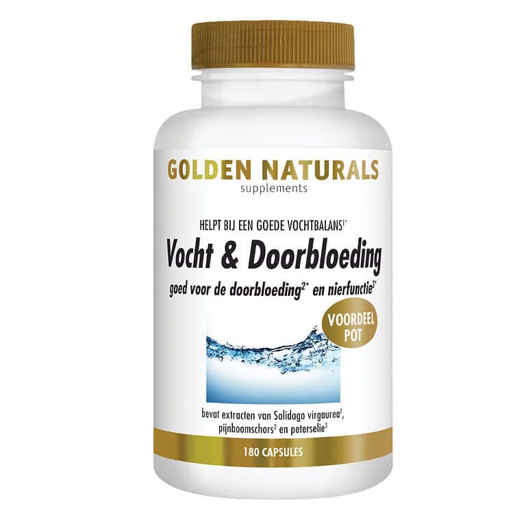 Golden Naturals Vocht & Doorbloeding