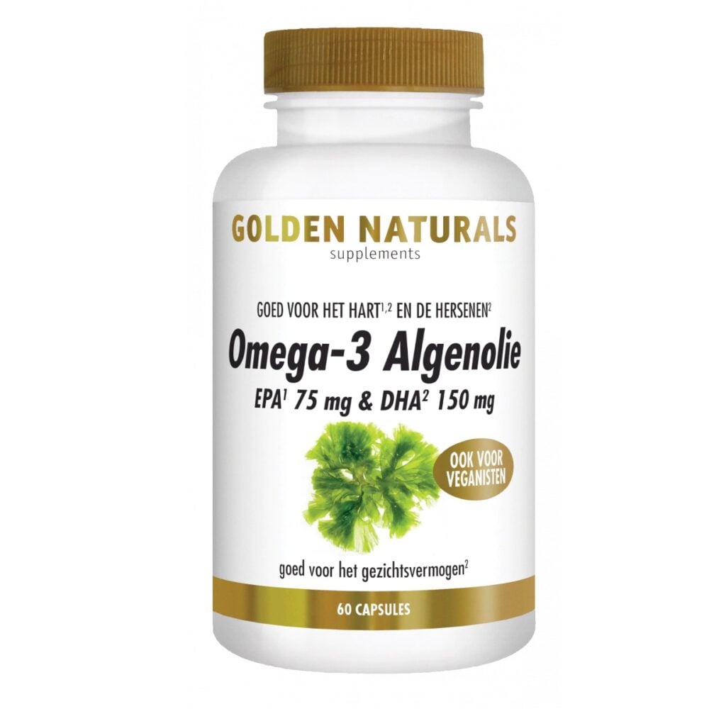 golden Naturals óleo de algas ômega 3