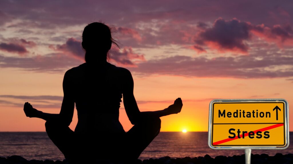 Meditoi stressiä vastaan