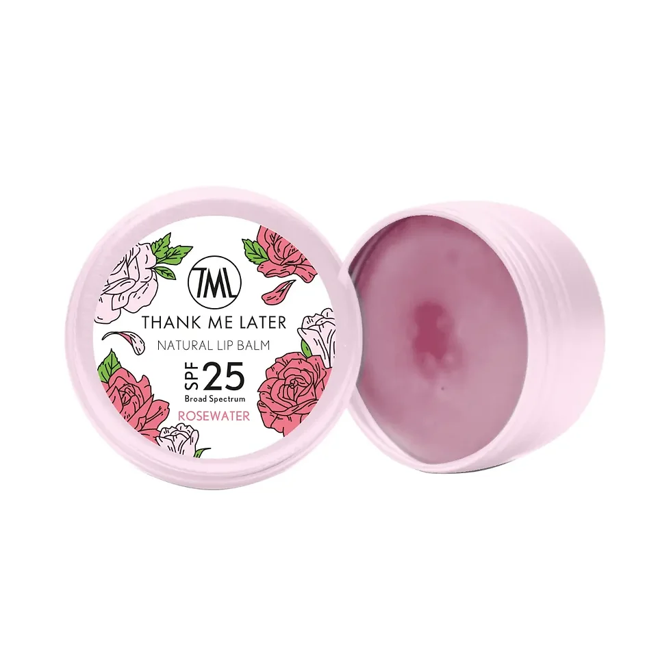 Thank me Later Lip Balm Rosewater SPF25