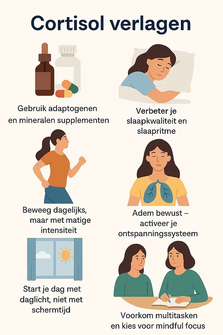 Cortisol verlagen