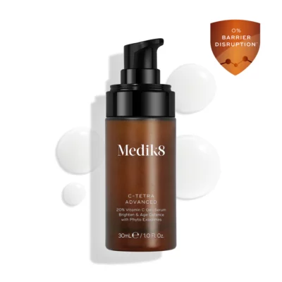 Medik8 C-Tetra Advanced serum met 20% vitamine C – anti-aging en huidverhelderend zonder huidbarrière te verstoren