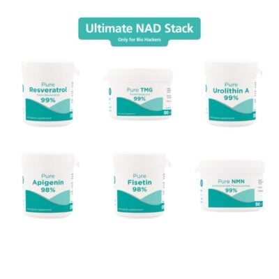 NAD Supplement Stack voor een bioloigisch jongere leeftijd