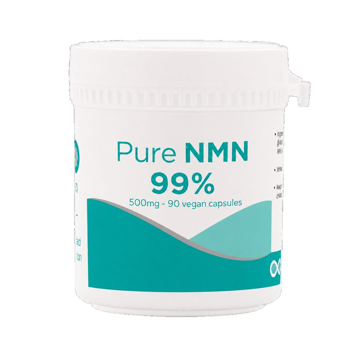NMN capsules 500mg van hansen - 90 vegan capsules