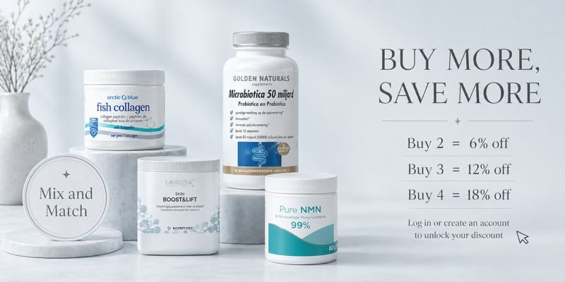 Kortingsactie voor supplementen bij Skins Unlimited, bespaar op huidverzorging en gezondheidsproduct.